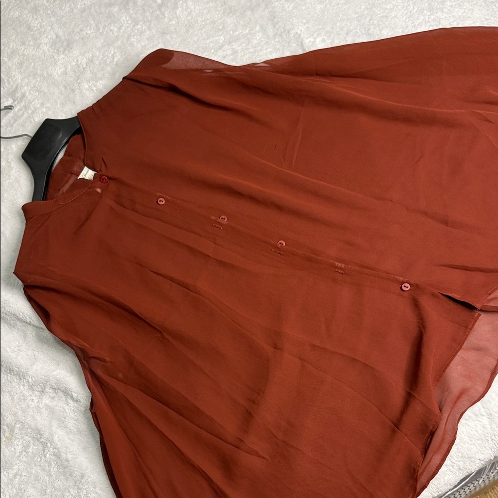 Bcbgeneration Rust Backless Dress - image 1